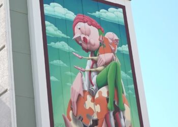 Bari, Immenso Murale Sulla Facciata Di Santa Maria Hospital: “core A Core” è Un Inno Alla Cura Di Sé – Video