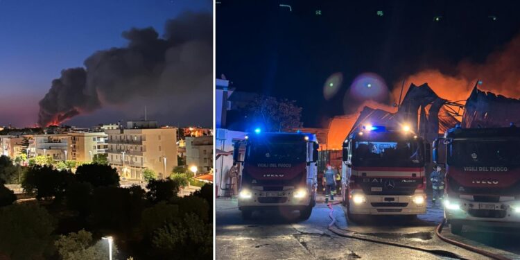 Fasano Incendio