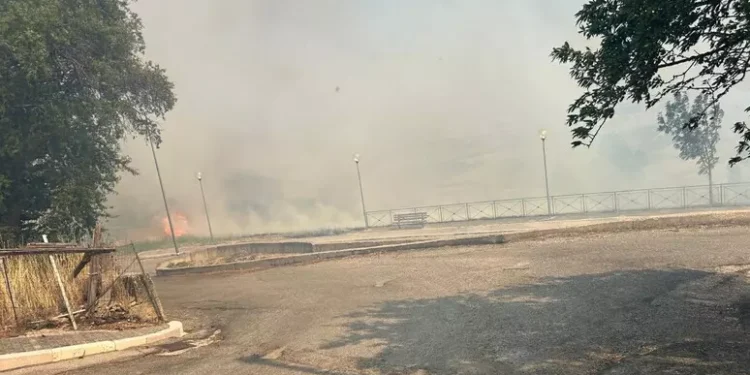 Incendio Foggia