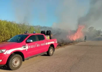 Incendio Lago Salso