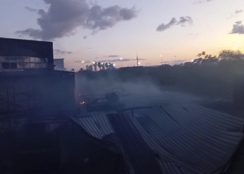 Incendio Modugno