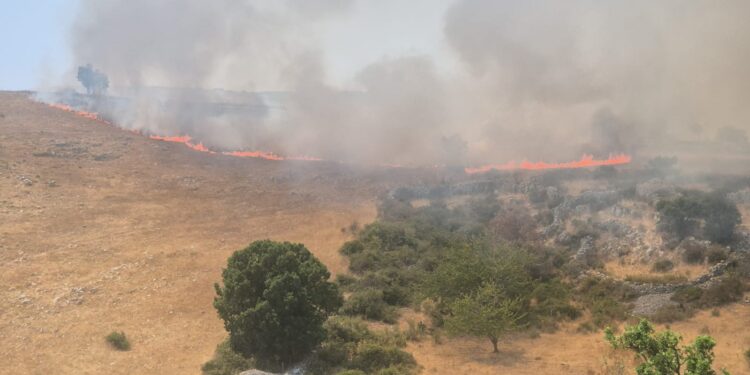 Incendio San Giovanni Rotondo