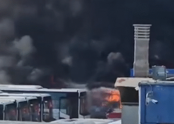 Incendio Bus Stp Bari 2