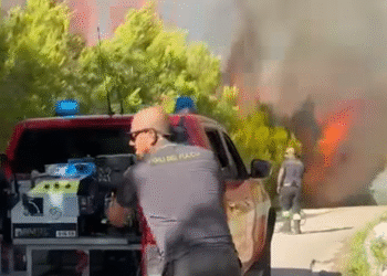 Incendio Peschici 1