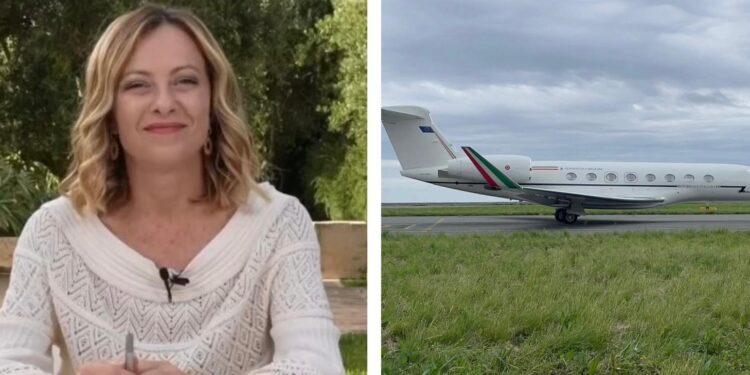 Meloni Aereo Di Stato