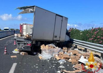 Incidente camion Polignano