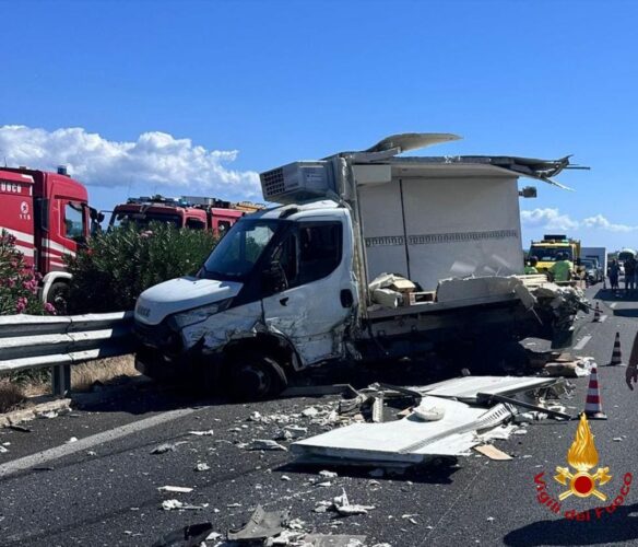 Incidente camion Polignano