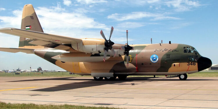 Aereo C 130 Giordania