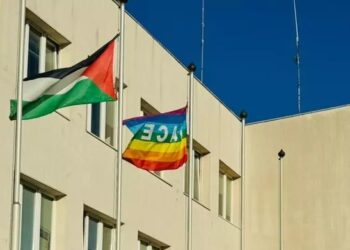Bandiera Palestina Cisternino 1
