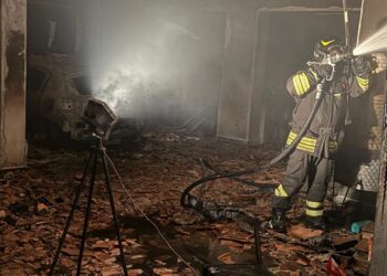 Incendio Bitritto