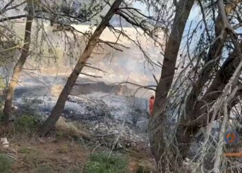 Incendio Santa Cesarea