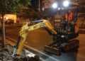 22 10 25 Stanotte La Piantumazione Di 14 Alberi Di Ligustro Nel Sottopasso Duca Degli Abruzzi