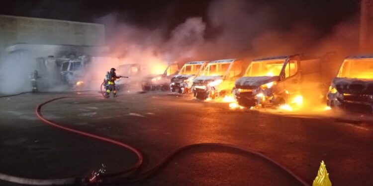 incendio Noicattaro
