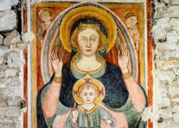 Restauro Affresco Madonna Del Segno San Martino (2) (ph. Valentina Rosati)