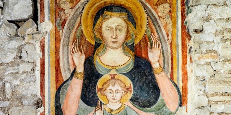 Restauro Affresco Madonna Del Segno San Martino (2) (ph. Valentina Rosati)