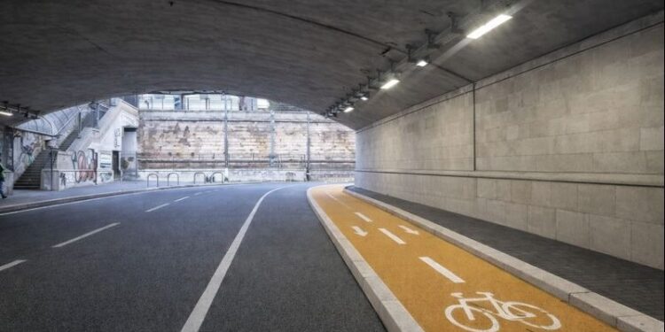 18 12 25 Riqualificazione Sottovia Quintino Sella Con Pista Ciclabile Render Vista