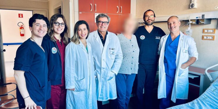Da Dx Il Prof Signorelli, Prof Maruccia, Paziente, Prof Giudice