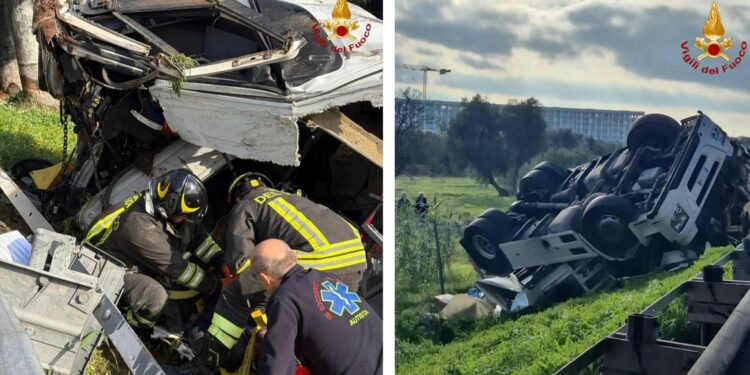 incidente autotreno