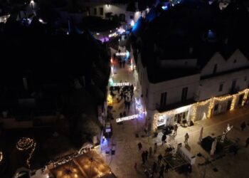 Presepe Luce Alberobello