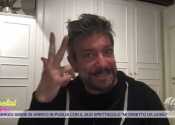“mi Dimetto Da Uomo”, Sergio Assisi Arriva A Bari Con Il Suo Show: L’intervista A Social Night – Video