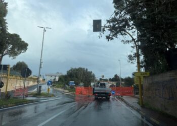 17 02 26 Lavori Sul Ponte Ferroviario Chiusura Temporanea Del Prolungamento Della Strada Provinciale 57 A Torre A Mare Foto 2