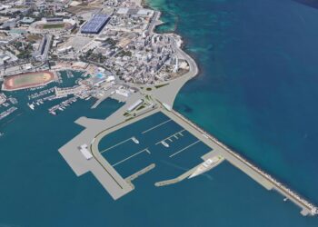 Porto Di Bari Rendering Molo San Cataldo