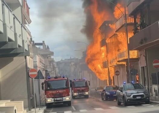 Incendio Falso Casamassima