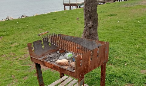 Barbecue Abbandonato