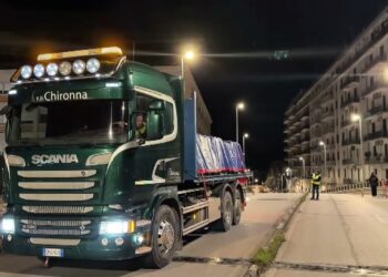 Bari, Test Di Carico Nella Notte Sul Ponte Garibaldi: Con Esito Positivo Si Riapre Al Traffico – Video