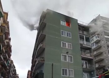 Incendio Taranto