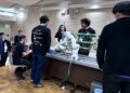 Il Team Poliba Del Robophysics Laboratory Durante La Competizione