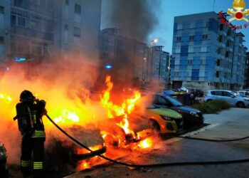 Auto Incendio Japigia