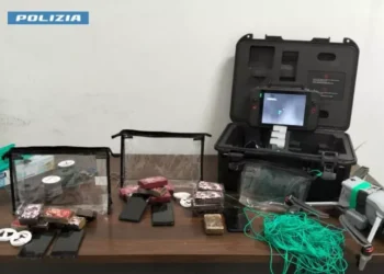 Drone Carcere Lecce
