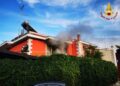Incendio Ferrovia casamassima