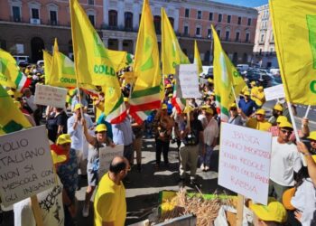Coldiretti Protesta Piazza