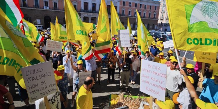 Coldiretti Protesta Piazza