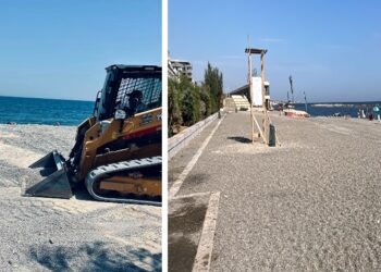 02 07 26 Completati Gli Interventi Di Manutenzione Delle Spiagge Libere Di Fesca San Girolamo E Palese Fesca