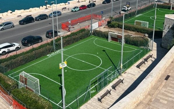 29 07 26 Campi Sportivi Michele Fazio A Bari Vecchia Domani L’inaugurazione Al Termine Dei Lavori Di Riqualificazione Sponsorizzati Da Deloitte 1
