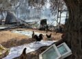 animali incendio campo rom