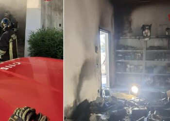 Incendio Deposito Ev