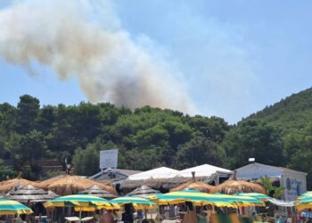 Incendio Peschici