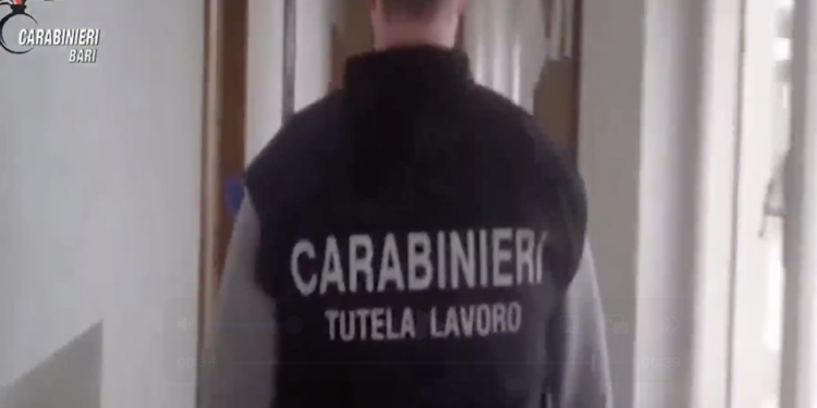 Carabinieri tutela lavoro