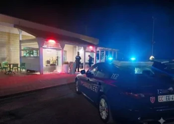 Bar Salento Auto Rubata
