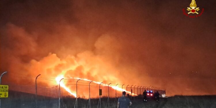 Incendio Murgia