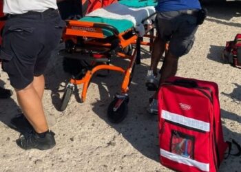 Malore Spiaggia Soccorso Ambulanza
