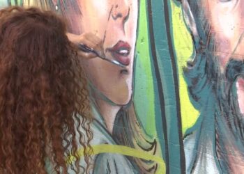Imbrattato Il Murale Dedicato A Falcone, Torna A Splendere L’opera Nel Parco Maugeri – Video