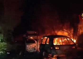 Incendio Auto Manduria