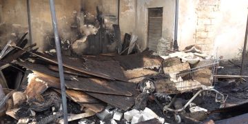 Incendio Chiesa San Girolamo