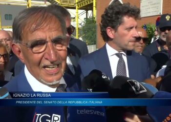 La Russa Omaggia Tatarella A Bari, La Vedova Di Pinuccio: “lui Sarebbe Stato Felice Di Questa Festa” – Video