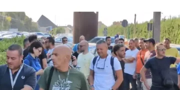 Sciopero Ilva Taranto Semat